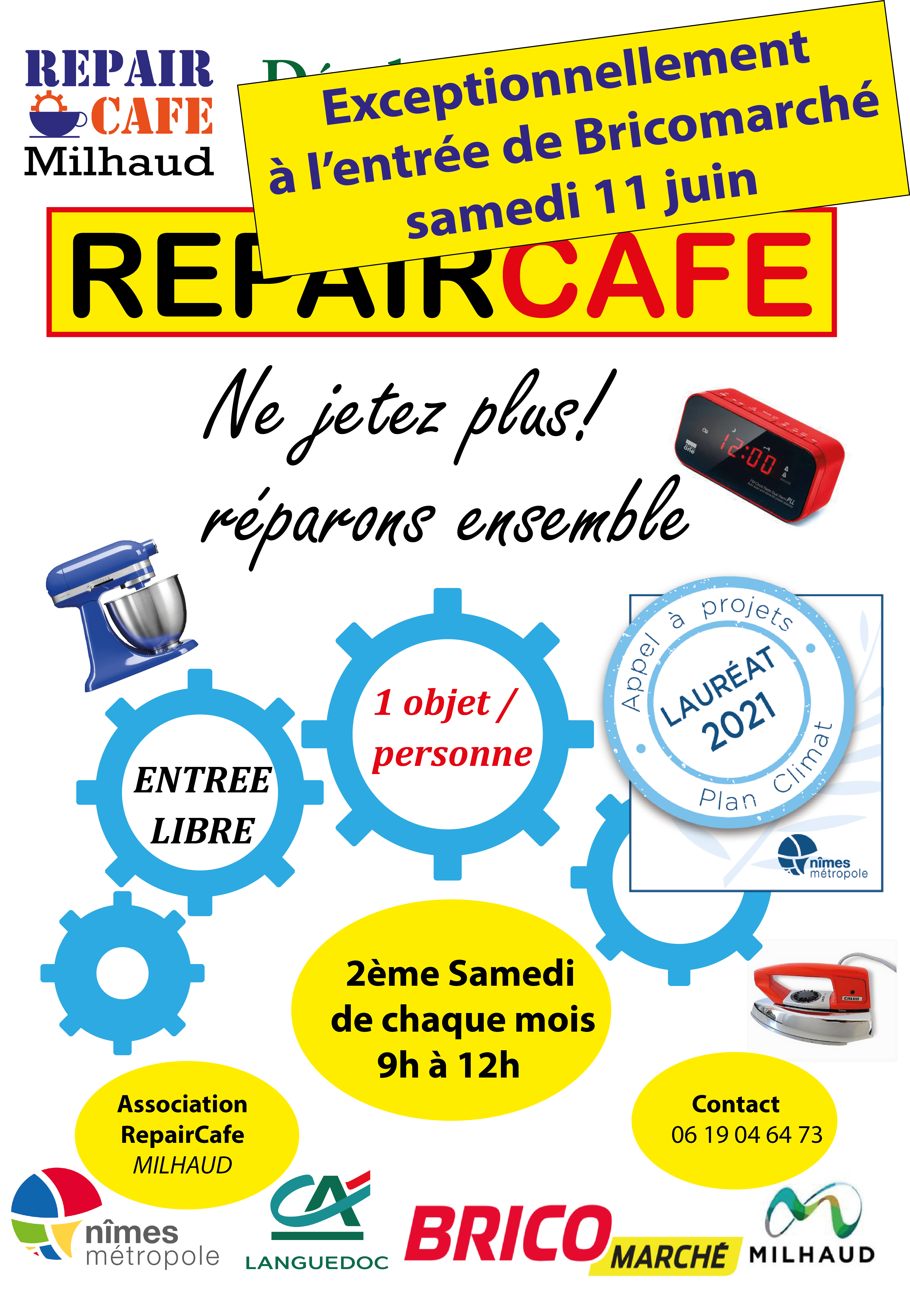 AFF REPAIR CAFE 11 06 2022 BRICOMARCHE