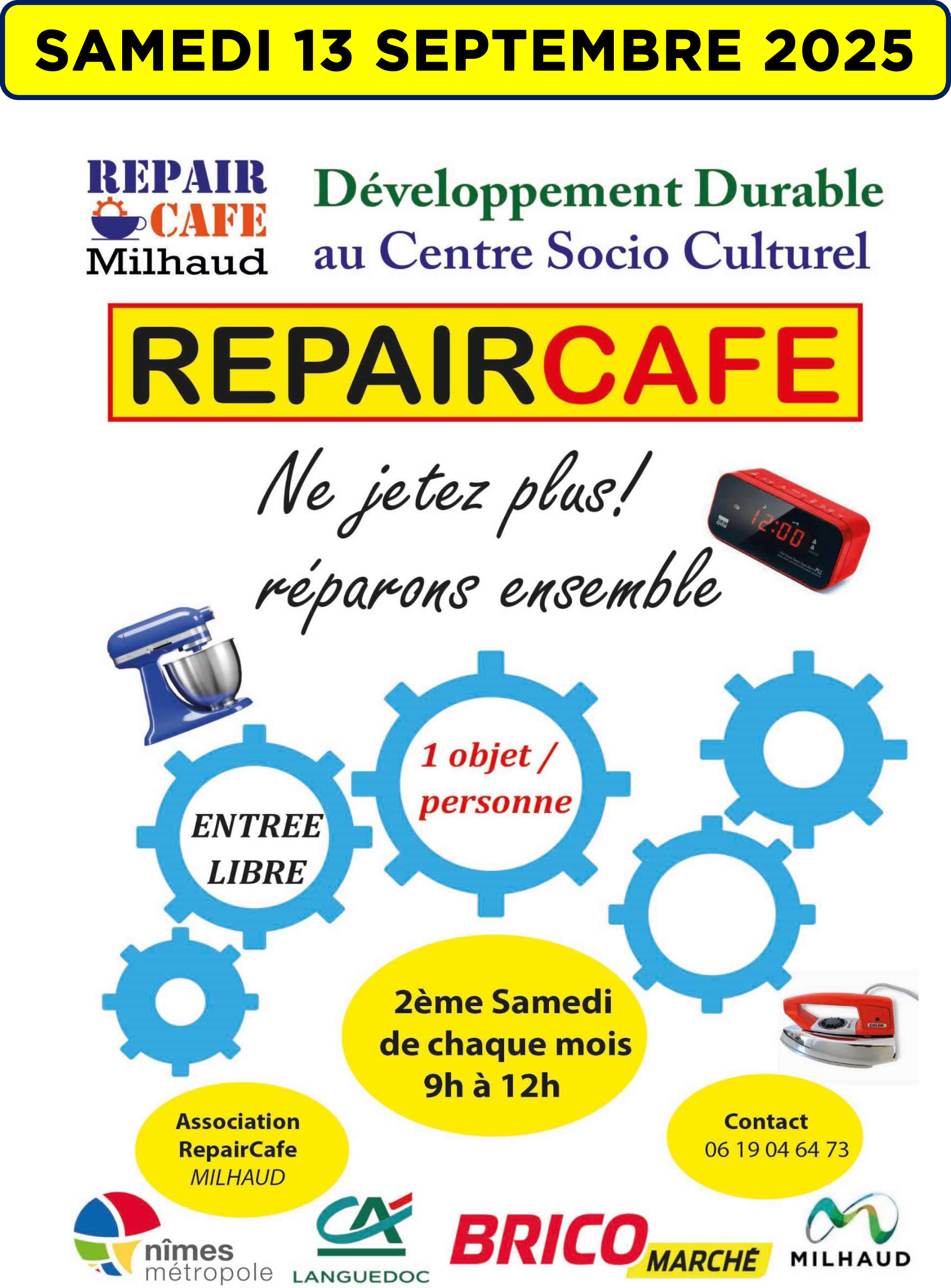 REPAIR CAFE 13 09 2025