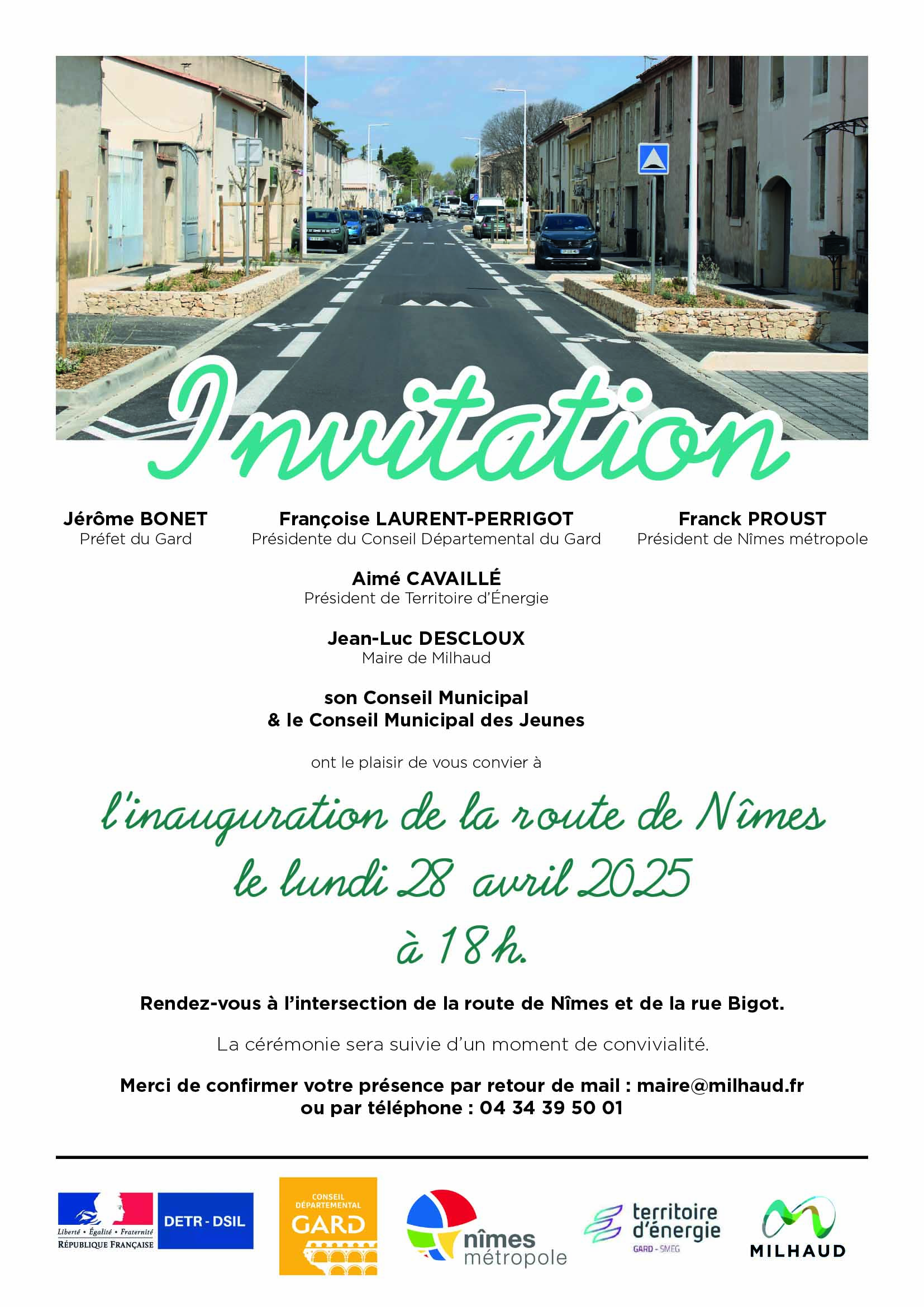 2025 INAUGURATION RTE NIMES 28 04 2025