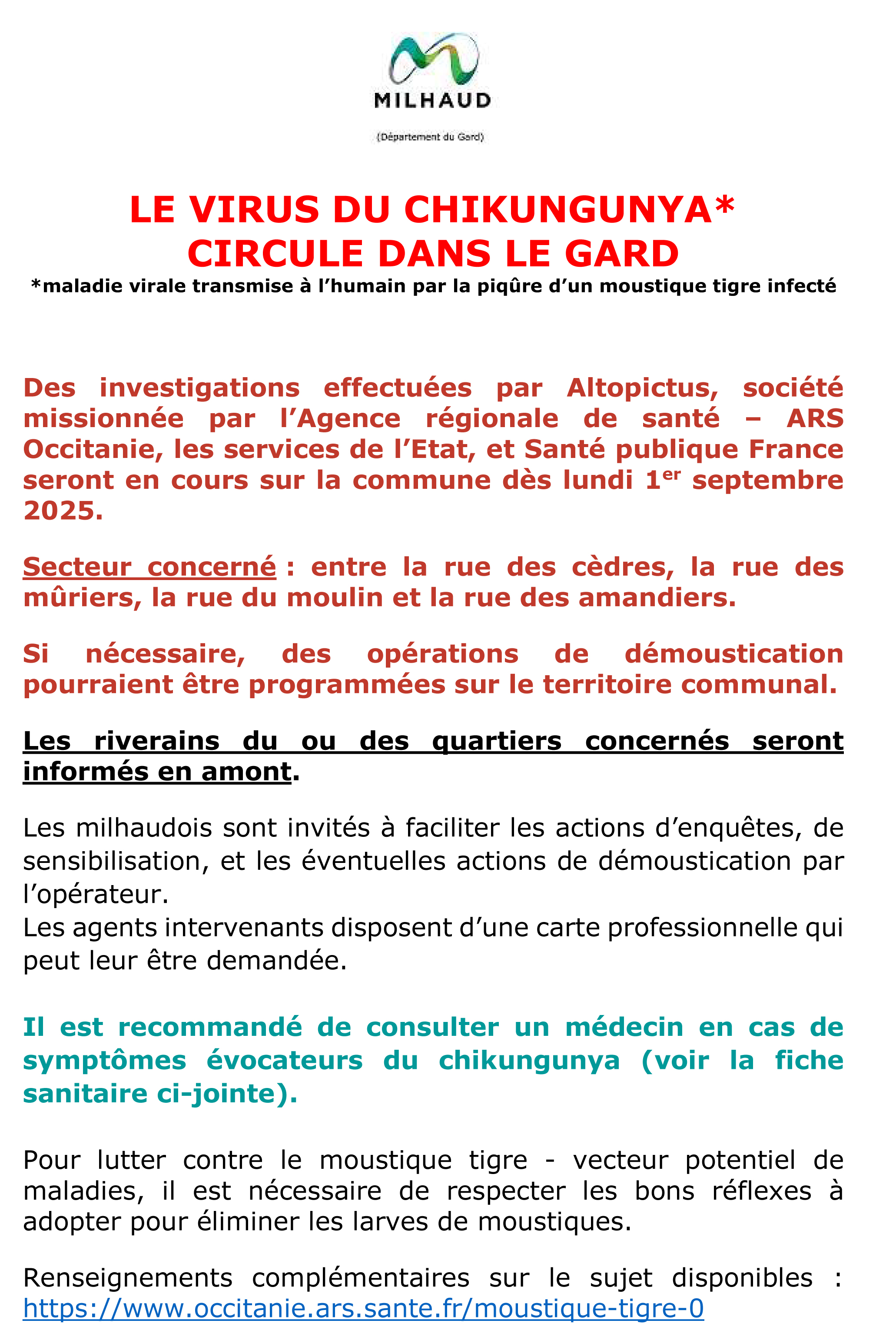 AFF COM CHIKUNGUNYA ARTICLE 29 08 2025