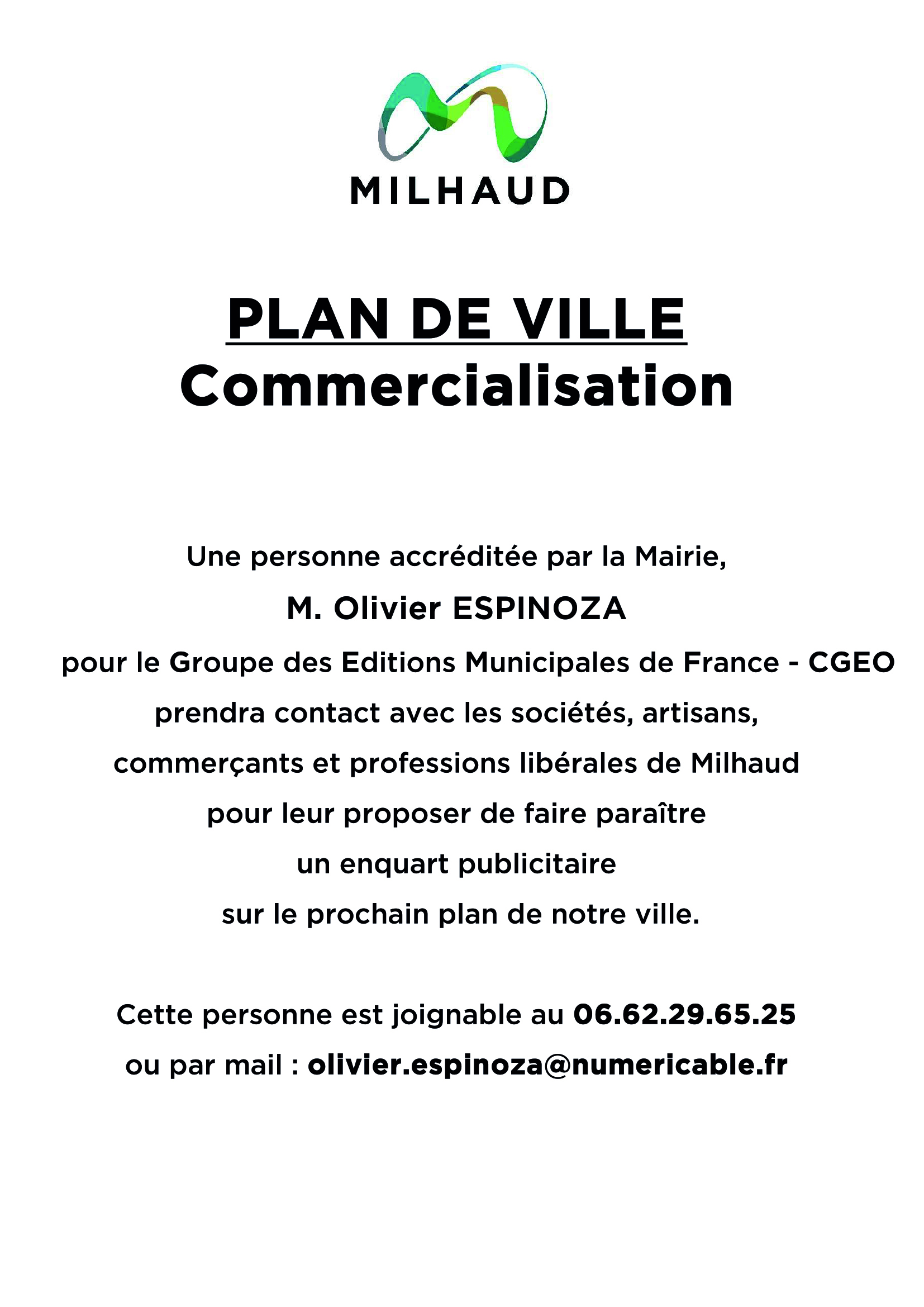 INFO PLAN DE VILLE 03 04 2025