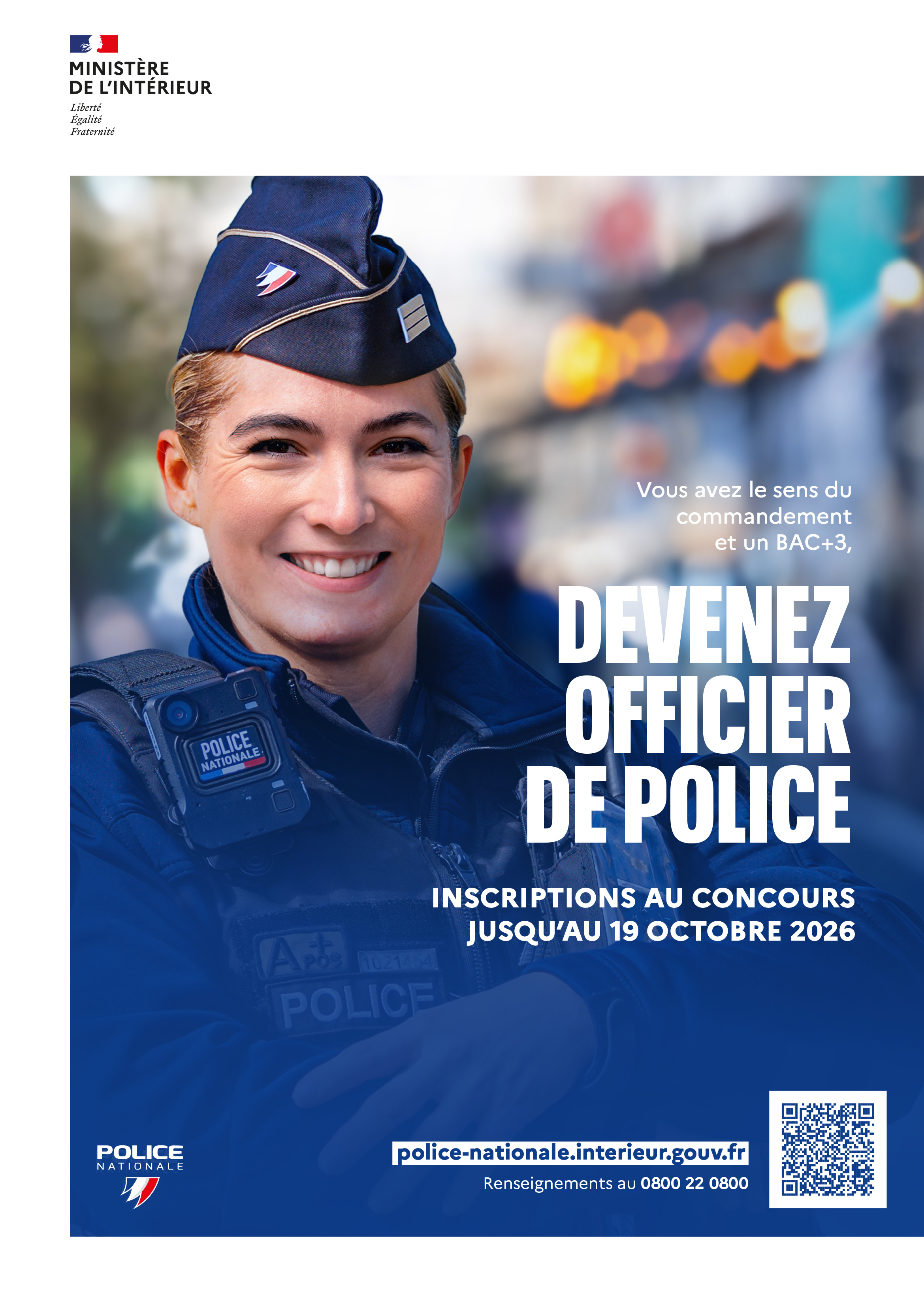 AFF RECRUTEMENT OFFICIER DE POLICE 2026 1 07 09
