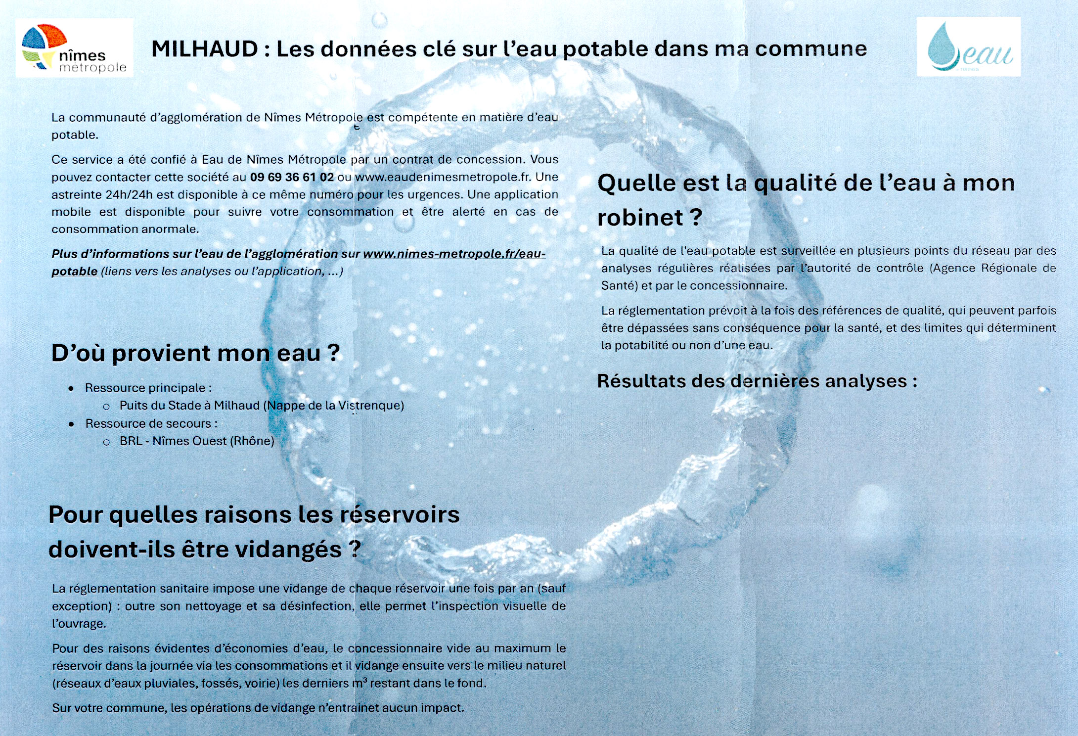 2025 NM RESULTATS CONTROLE SANITAIRE EAU