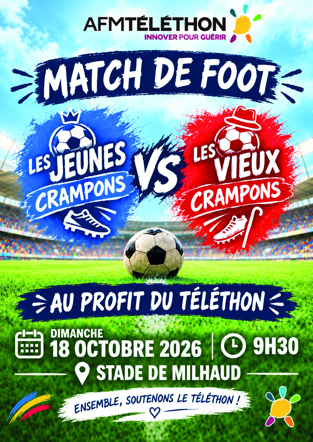 AFF MATCH DE FOOT 18 10 2026