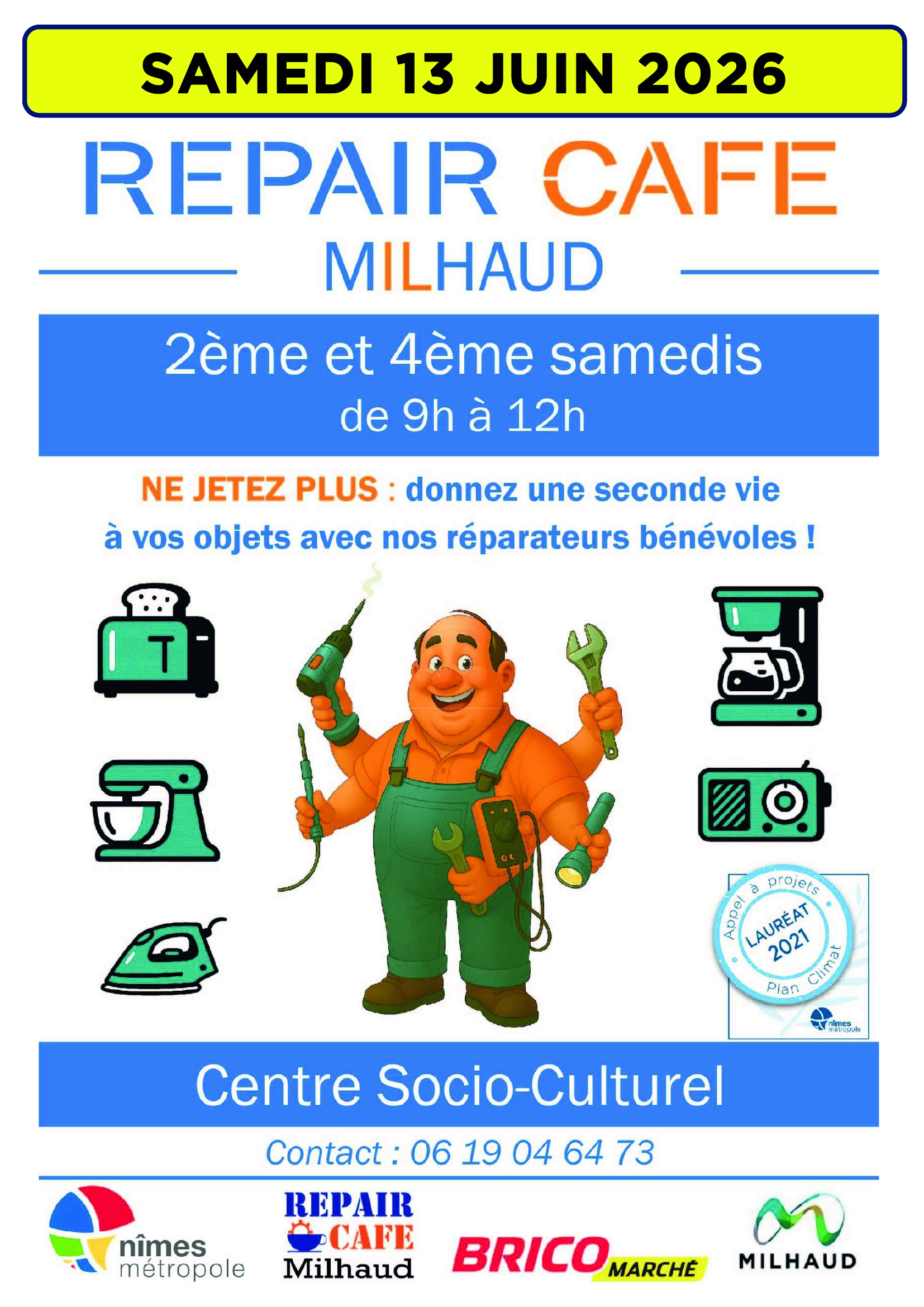 REPAIR CAFE 13 06 2026