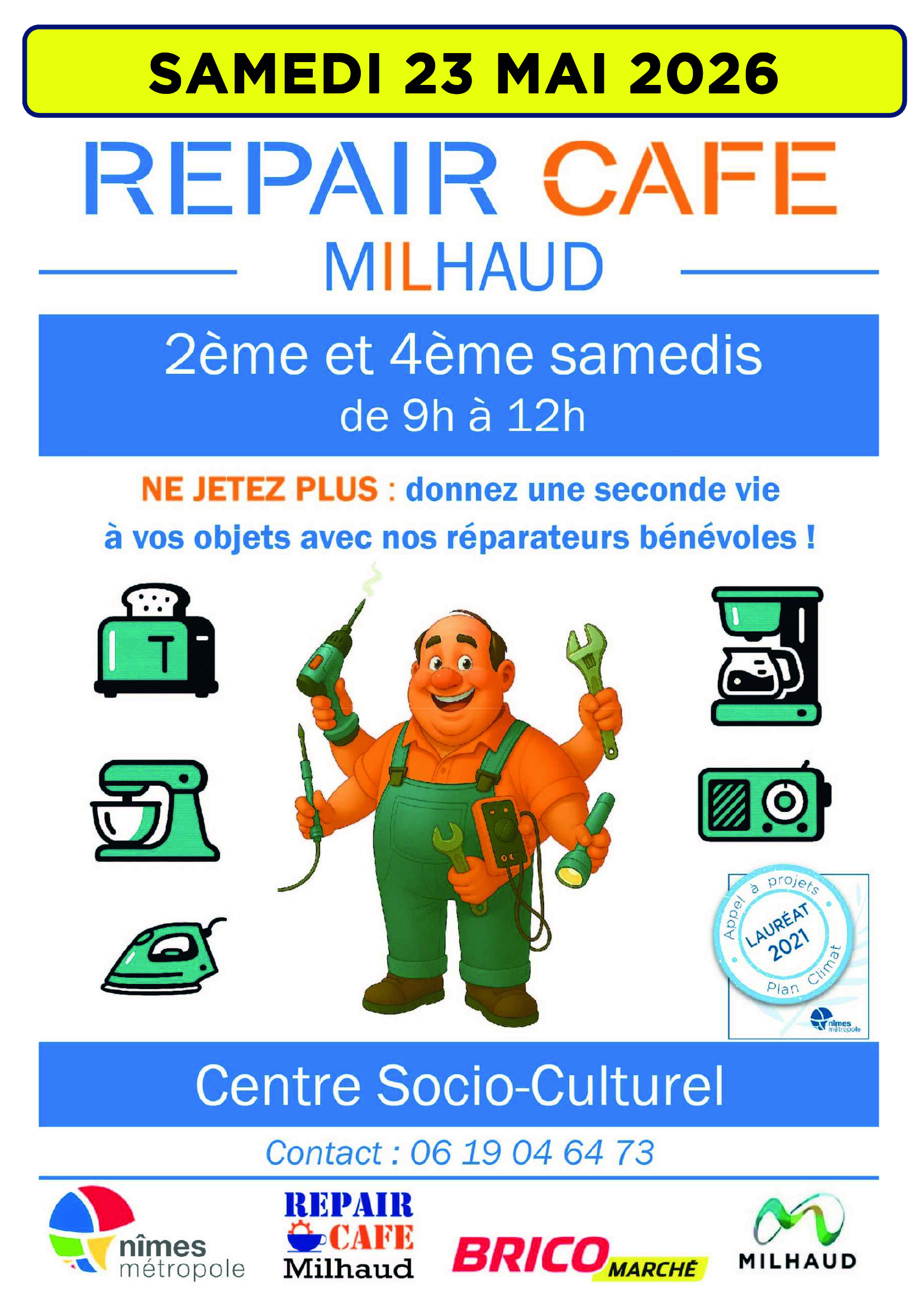 REPAIR CAFE 23 05 2026