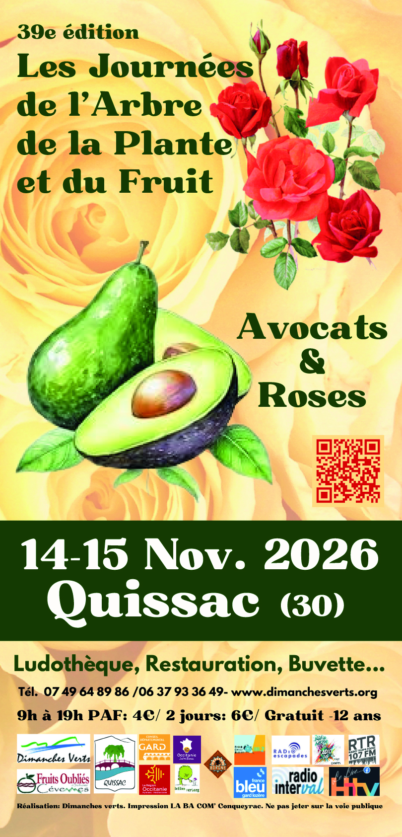 AFF LES JOURNEES SOUS LES ARBRES 14 15 11 2026